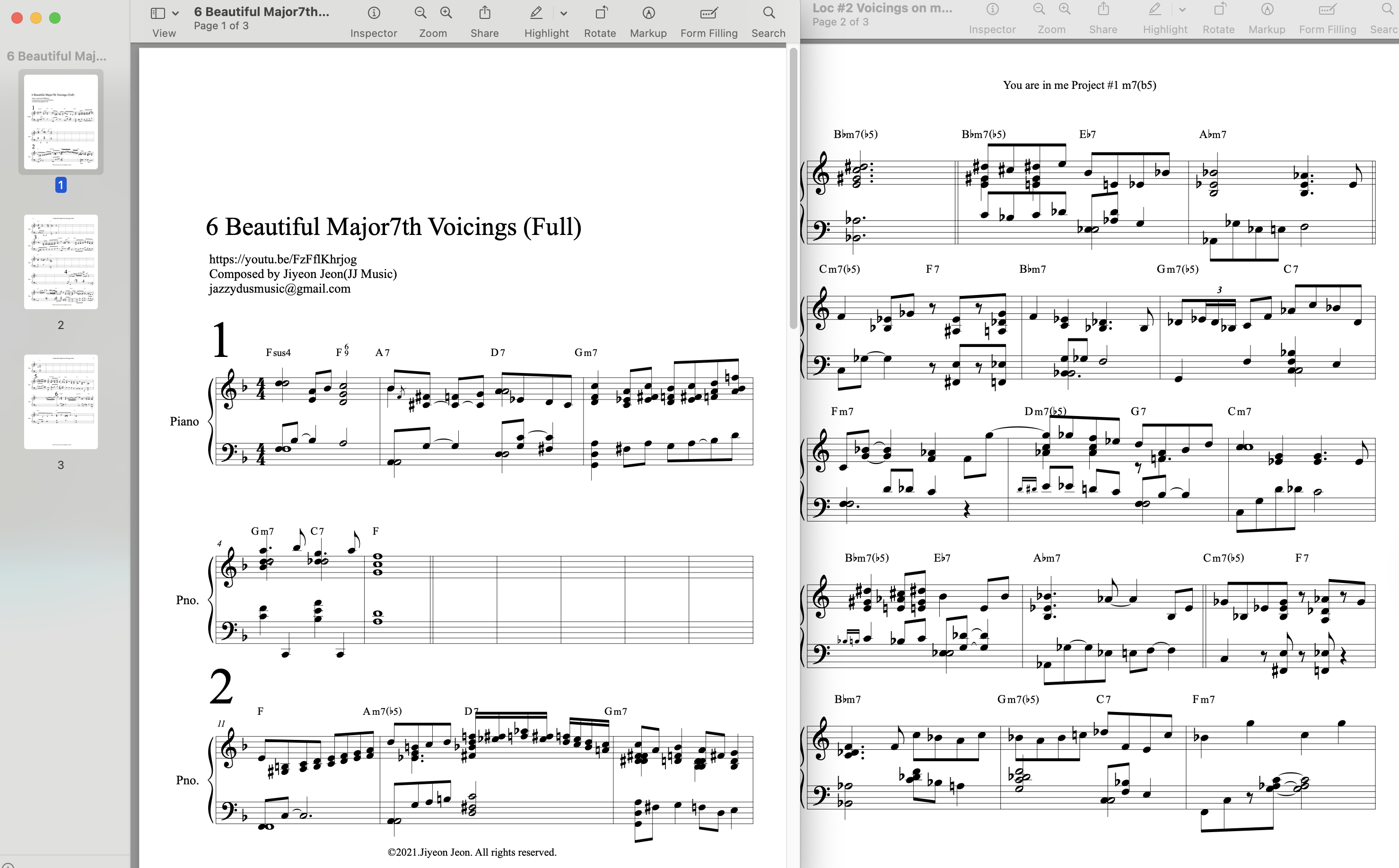 Sheet Music preview